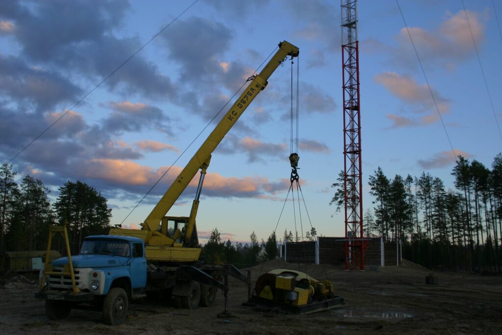 Zotto construction site in the evening